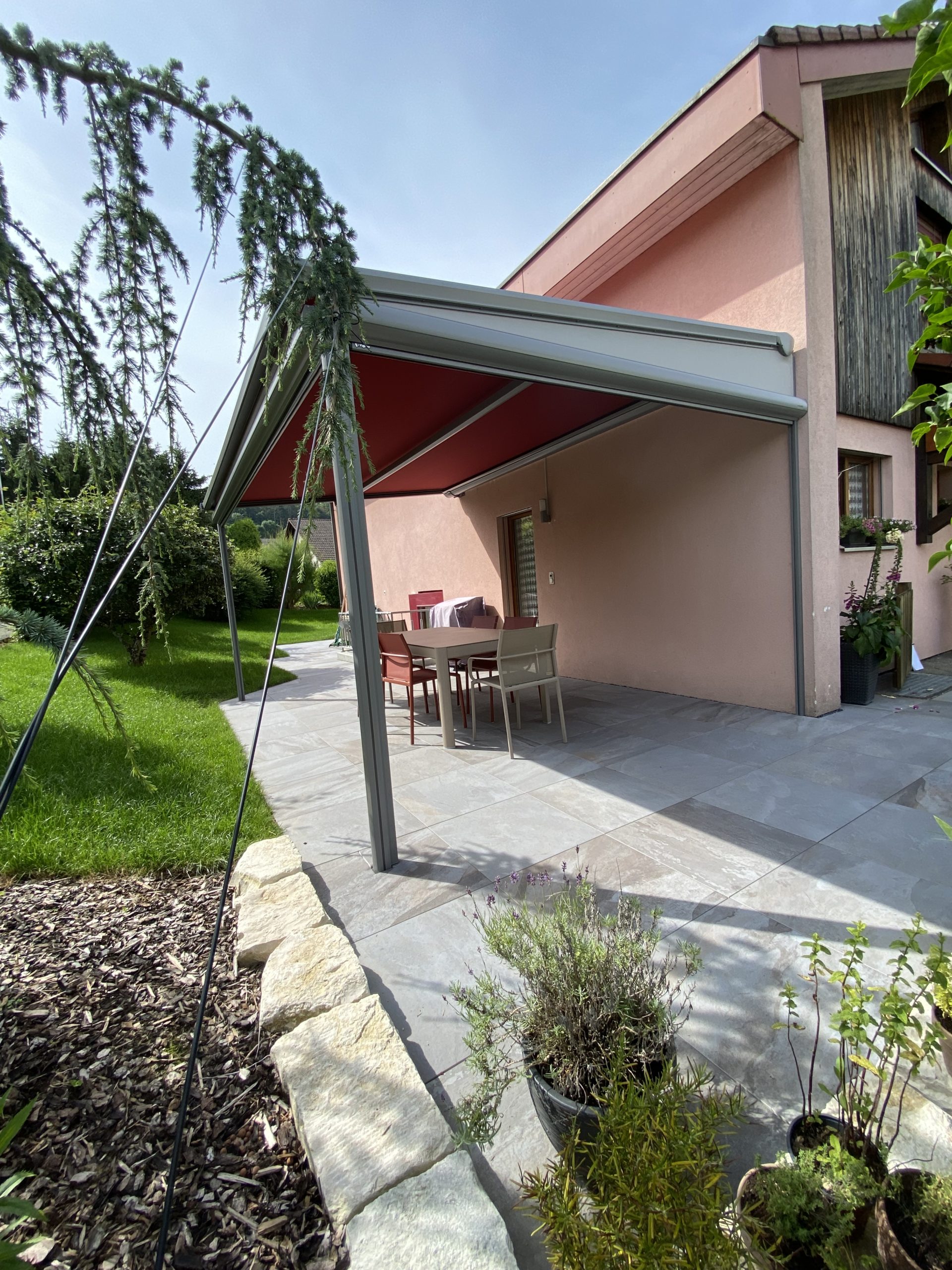 Pergola en toile